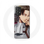 Coque pour Samsung Galaxy A33 5G Attaque des Titans Levi Ackerman Manga
