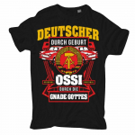 Ossi by The Grace Of God Ida-Saksamaa Gdr Hammer Sirp &Uuml;tleb Unisex T-s&auml;rk S