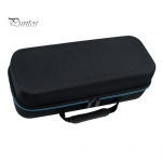 Kaitsev k&auml;ekott Samsung Freestyle'i lukuga reisi&uuml;mbrisele, l&ouml;&ouml;gikindel EVA kaitsekott, kriimustuskindel varustus&uuml;mbris must