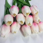 18 tk/partii Kunstlilled Kimp Mini Tulbid Pulmad Pruut Pruutneiu Hortensiad Lilleline Peodekoratsioon 18pcs kollane
