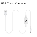 Puuteandur, h&auml;mardatav peegli valgusl&uuml;liti juhtimine vannitoa tualettlaua taustavalgustuse tarvik USB DC5V LED puutetundlik dimmer