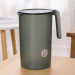 Creative K&uuml;lmveekeetja Suure mahutavusega plastikust veekeetja kuumakindel majapidamiste teekann &uuml;hev&auml;rvilised kerged kohvikann plastikust veepudelid 12*22*18.5cm roosa