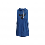 Under Armour logo prindiga kapuutsiga varrukateta spordivest meestele topsid Phantom-Blue 1376939-471 L