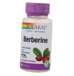 Berberine, Berberine 500, Solaray 60 vegetapsi (72411003) 60vcaps