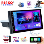 7 /9 /10'' DIN Android 11 Autoraadio Stereo Multimeedia Video 8-tuumaline 4G Universaalne M&auml;ngija WIFI GPS Bluetooth Peegli Link 7''-2+32
