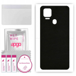 apgo Protective Skin Sticker for the back compatible with ZTE Blade V2020, Wrap Film, Foil, Vinyl - Pattern Matrix