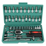 46 tk mutriv&otilde;tme koostu p&otilde;rkv&otilde;tme komplekt auto mootorratta jalgrattakombinatsiooni remondi k&auml;sit&ouml;&ouml;riistad roheline