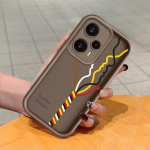 Pehme silikoonist ruudukujulise redeliga printimismustriga telefoni korpus, t&auml;iskaanega kaamera p&otilde;rutuskindel kaitse kummist &uuml;mbris Xiaomi Redmi jaoks Redmi 10 valge