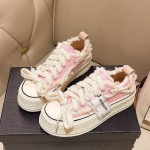 Uus Cute Sister &uuml;mmargune varvas Inetud ja armsad tossud Ni&scaron;idisain Sport vabaajajalatsid Ins Trendikad platvormkingad Naiste kingad 40