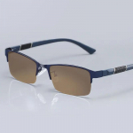 Luksuslikud meeste p&auml;ikeseprillid Mood Metallist poolraam &Auml;ri Fotokromaatilised prillid Mehed Naised V&auml;lisport UV P&auml;ikesekaitse Prillid photochromic