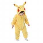 Baby Clothing Pika Onesies Animal Pidžaamad Cartoon Cosplay Kost&uuml;&uuml;m Halloween Pidžaama 66 kollane