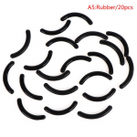 Ripsmekoolutaja liimiriba ripsmekoolutaja asenduspadi kummiriba silikoonriba ripsmekoolutaja osaline padi