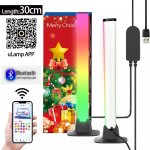 Atmosf&auml;&auml;rivalgus LED Wifi/Bluetoothi ​​juhtimine Muusikar&uuml;tm P&uuml;hadekaunistusvalgusti APP valgustus Lamp M&auml;ng Seina lauavalgusti