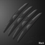 4tk autoukse k&uuml;lgserv kokkup&otilde;rkevastane kaitseriba kleebised kaitsekaitsmed tahavaatepeegli katte kaitse punane