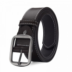 Pin Buckle Belt Teksad Belt Unisex K&otilde;ik sobivad p&uuml;ksid Belt 100cm must