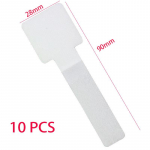 10 tk Sidemed Kinnitustraat Korduvkasutatav kaabel Organisaator n&ouml;&ouml;ri trossihoidja Isekleepuv reguleeritav n&ouml;&ouml;ri organiseerimisrihmad lauahaldus valge