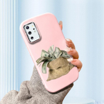 &Uuml;hev&auml;rviline h&otilde;bedase servaga objektiiv, rasvane korpus, pehme TPU vedel silikoonist kate P&otilde;rutuskindel telefoni&uuml;mbris Xiaomi Redmi Samsungile Xiaomi Poco F5 roosa