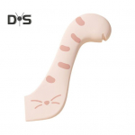 Kassi m&auml;rgtoidu lusikas Lemmiklooma konservtoidu spaatliga loomatoidupurgi kaane eemaldaja juhend purgiavaja purgikaane kaabits koeratoidu purkide jaoks kollane