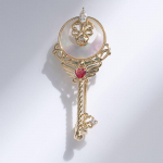 Vanemad prossid, lilledega lehtedest prossid kuld