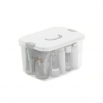 Eemaldatava kaanega hoiukast l&auml;bipaistev k&auml;epide Multifunktsionaalne plastikust kaasaskantavad riided M&auml;nguasjad Sorteerimiskast Majapidamistarbed S