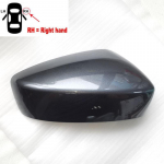 Accessories For Car Mazda 2 demio 2016- Rearview Mirror Cover Shell Lid Case R dark grey