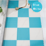 Kummist p&otilde;randaplaadid Pehme PVC Libisemiskindel Plaatide &uuml;hendamine Du&scaron;imatt V&auml;liskasutuseks Padi Matt Vannitoa Teki &Auml;ravooluga Basseini Terrass R&otilde;du 2PCS