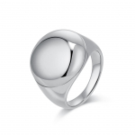 S&otilde;rmus meestele, lihtne l&auml;ikiv pind titaanterasest unisex hiphop paari ehted, must isikup&auml;rastatud meeste virnastatud s&otilde;rmused 7#