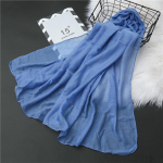 Uus &Uuml;li&otilde;huke &Uuml;hev&auml;rviline Puuvillane ja Linane &Uuml;lipehme ja Nahas&otilde;bralik Mitmek&uuml;lgne Reisishall Sall Naistele 180x80cm