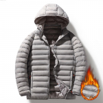 Puuvillane mantel meeste sametine talvejope Slim Fit pluss samet puuvillane jope, soe mitmev&auml;rviline puuvillane mantel L