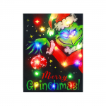 P&auml;ikesepaneeliga LED-valgustusega Tere tulemast j&otilde;uludeks aialipp kahepoolne, j&otilde;ulutuled kaunistus &otilde;ue kodu v&auml;ike kaunistus, talvep&uuml;had One Size