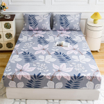 Lilletr&uuml;kis Deep Pocket kuninganna voodilinade komplekt - 3 arvutit pehmest mikrokiust kuninganna voodilinad Deep Pocket pleekimiskindlad voodipesu linad ja padjap&uuml;&uuml;rid 140x200+25cm+2 pillowases