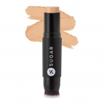 SUGAR Kosmeetika Ace Of Face jumestuspulk sisseehitatud pintsliga | Kestab 24 tundi | Full Coverage Foundation for Women | 12 g - 32 Cortado