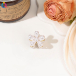 Rhinestone Pearl Mini Hair Claw Retro Diamond Flower Star Naised T&uuml;drukud Krabi k&uuml;&uuml;nis Klamber V&auml;ikesed Juuksen&otilde;elad Juuksekrabid Juuste Aksessuaarid