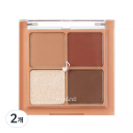 Rom&Better Than Eyes Eye Palette, No. M01 Dried Apple Blossom, 2 pieces