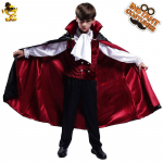Piiri&uuml;lene Halloweeni Vampiiri Cosplay Kost&uuml;&uuml;m Poistele S (4-6 years old, 104-116CM)