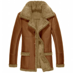 Talvine karusnahaga integreeritud paksendatud mantel kunstnahast sametist meeste mantel v&auml;lisjakk 4XL ingver