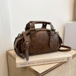 K&auml;ekott Naiste vana mootorrattakott K&auml;ekott Multifunktsionaalne mini k&auml;eshoitav Crossbody kott kohv