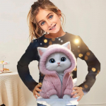 Multifilmi kasside t-s&auml;rk t&uuml;drukutele, hulgim&uuml;&uuml;k 13&ndash;14-aastastele lastele, r&otilde;ivad t&auml;isvarrukatega s&auml;rgid, s&uuml;gisesed lapsed, topid, loomad, 3D-s&auml;rgid 170