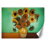 Tapeet P&auml;evalilled - V. van Gogh 100x70 sinine