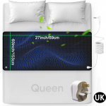 Voodi maandusmatt, 27''&times;60'', siseruumides une- ja valuvaigistav maandusjuhtmega must