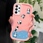 V&auml;rvitud mustriga Big Wave Edge pehmest silikoonmaterjalist Macaron telefoni&uuml;mbris, p&otilde;rutuskindel kaitsev kummist korpus Samsung Xiaomi Poco Redmi jaoks Redmi Note 8 roosa