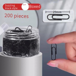 200 tk v&auml;rvilised klipid Kirjatarbed Fotoklipid K&auml;sikonto T&ouml;&ouml;riistad M&auml;rkmeklambrid Kingitused poistele ja t&uuml;drukutele h&otilde;be