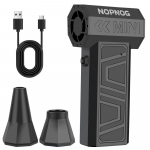 C-t&uuml;&uuml;pi laadimine elektriline &otilde;hutolmupuhastuspuhuri t&ouml;&ouml;riist 3 k&auml;iguga reguleeritav kaasaskantav turboreaktiivventilaator autotarvikud auto lumepuhumine Black