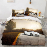 Sportauto V&otilde;idus&otilde;idu Voodipesu Komplekt &Uuml;he Twin T&auml;is Queen King Suuruses SUV Veoauto Voodi Komplekt T&auml;iskasvanu Laps Magamistoa Tekikoti Komplektid Meeste Poisi Kingitus 70x133cm 2pcs