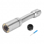 23mm Kanalisatsiooni Kontrollkaamera Pea Professionaalne IP68 Veekindel 15mm Keerme L&auml;bim&otilde;&otilde;t Toru Drenaaž