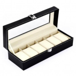 Kella korraldaja 6 pesa tolmukindel niiskuskindel l&auml;bipaistev aken kella vitriin majapidamises