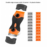21 tk/komplekti habemenuga kaabits lisateradega autoklaaside jaoks Autokleebiste etikettide eemaldamise t&ouml;&ouml;riist aknaklaasi puhastuskaabits