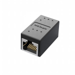 T&auml;iustatud varjestatud RJ45 v&otilde;rgukaabli &uuml;hendus otse l&auml;biva pikendusmooduliga CAT/5A/6A