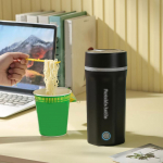 Kaasaskantav elektriline veekeetja v&auml;ike veeboiler seltskonnareisidele valge