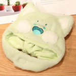 Talvine Pehme Soe M&uuml;ts Doodle Kass J&auml;nku Pl&uuml;&uuml;s M&auml;nguasi M&uuml;ts Armas Beebi Poiss T&uuml;druk S&otilde;branna Soe Seltsiline Kingitus child